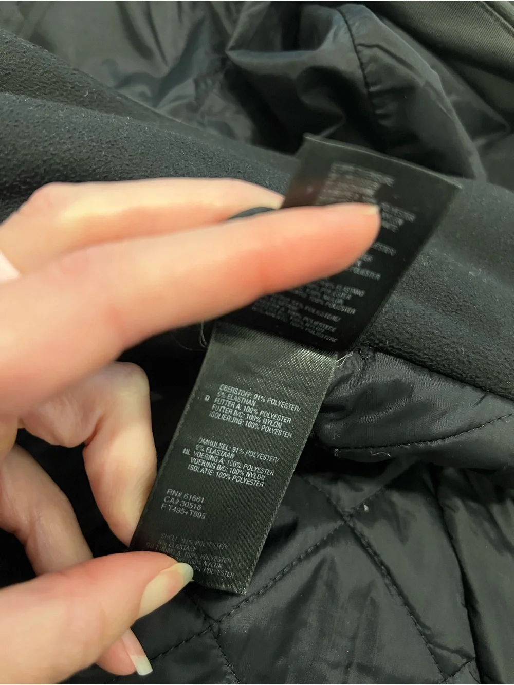 The North Face Men’s Black Hooded Softshell Coat